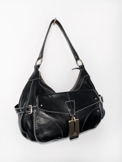 Sac à main Hugo Boss en cuir grainé noir ( SOLD OUT )