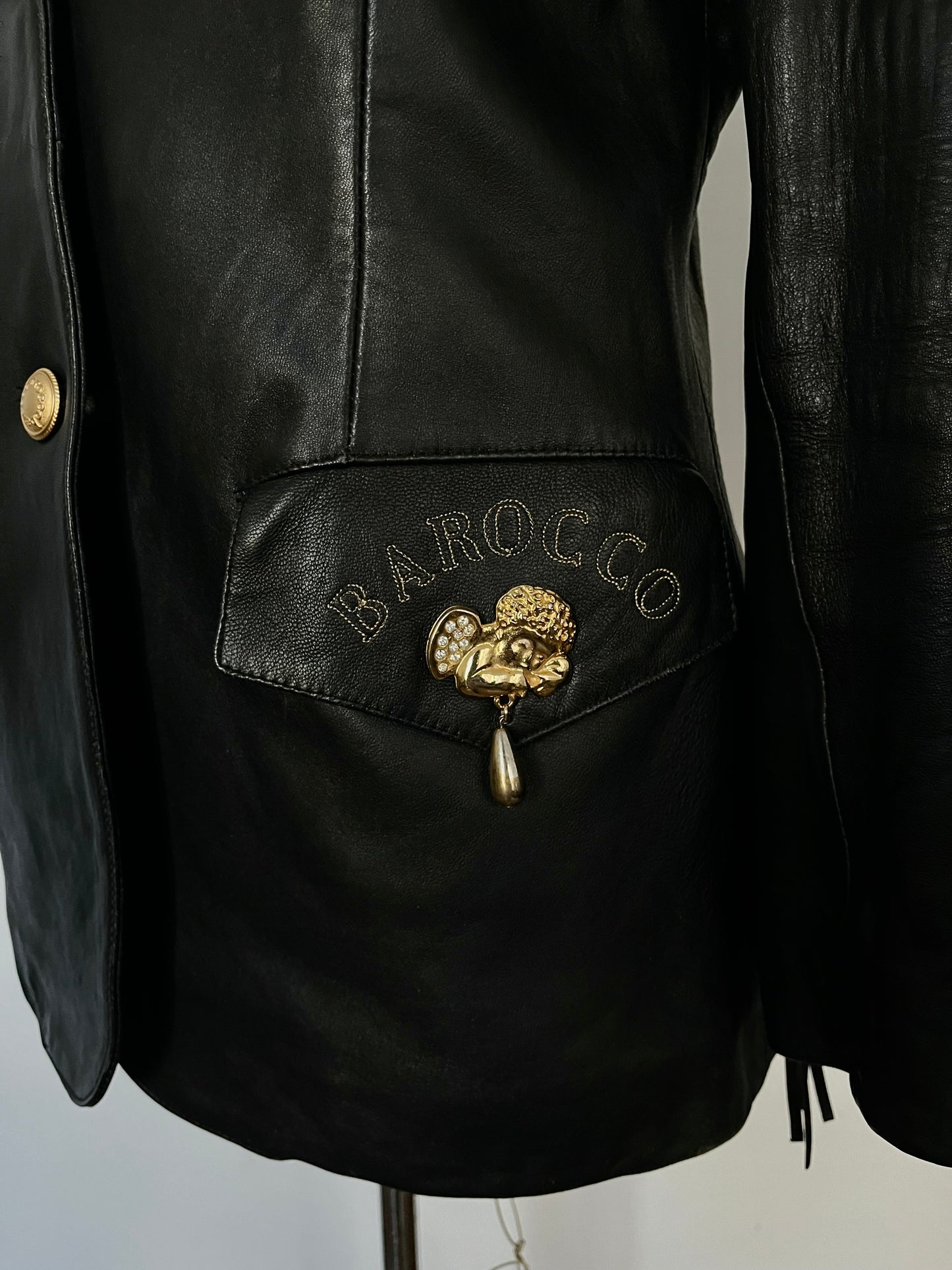 Veste franges vintage année 80s Rocco Barocco ( SOLD OUT )