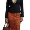Veste Blazer Vintage 90s/Y2K - Coupe Cintrée & Col Plongeant - Made in Italy - Taille 40 (L)
