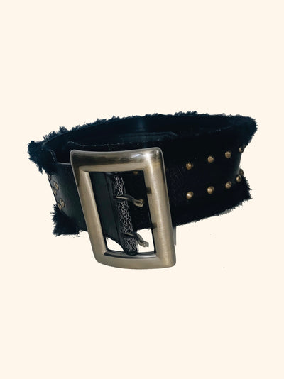Ceinture bi-matière noir ( SOLD OUT )