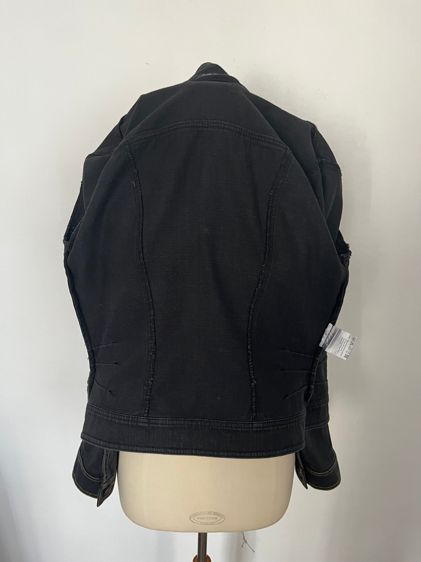 Veste jean brut