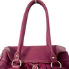 SAC À MAIN VINTAGE EN CUIR GRAINÉ FUSHIA – GABOR