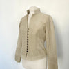 Veste vintage beige style officier – Taille 40