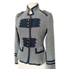 Veste officier cintrée bleu/gris – Taille 40
