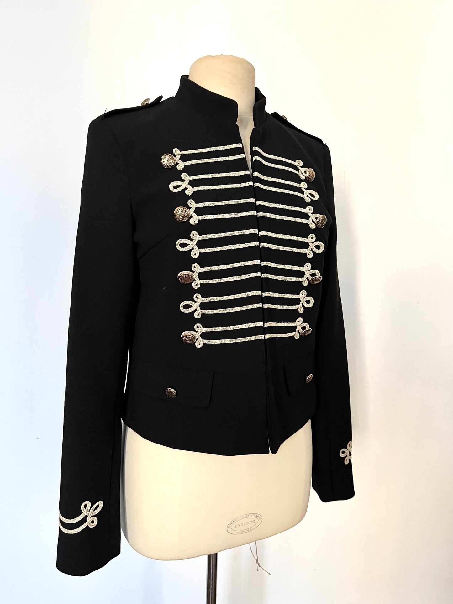 Veste officier bleu marine avec passementerie dorée ( SOLD OUT )