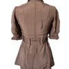Chemisier Long Vintage Style Saharienne À Lacets — (Made In Italy) — Taille 36/38