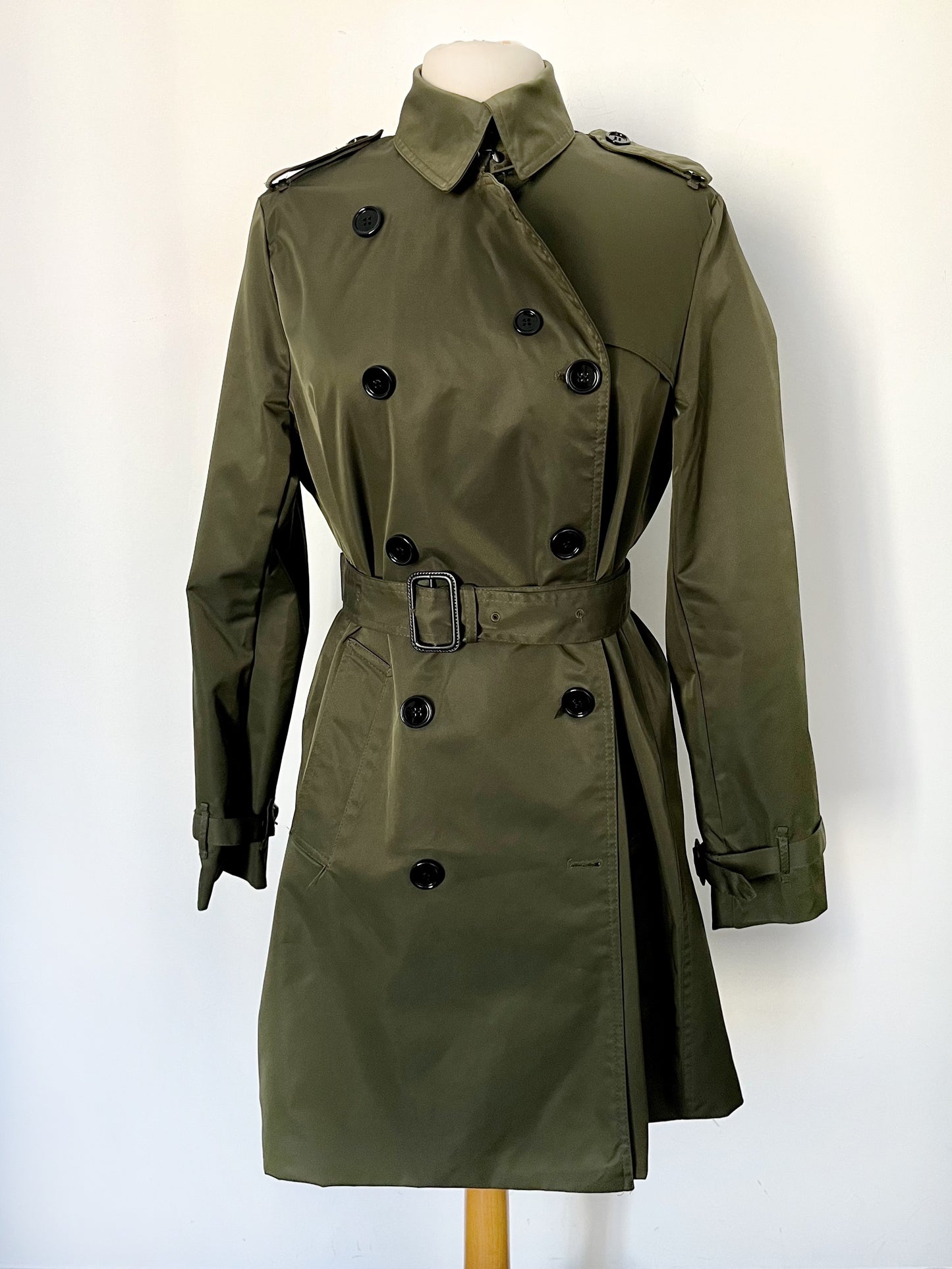 Manteau trench mi-long kaki – Taille XL/42