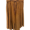 Jupe vintage asymétrique "Peau de Pêche" – Made in Italy – Taille 40