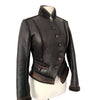 Veste en similicuir et fausse fourrure – Taille 40
