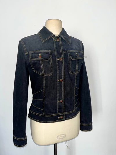 Veste jean brut