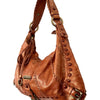 SAC HOBO VINTAGE EN CUIR TRAVAILLÉ - ISABELLA FIORE ( MODÈLE RARE )