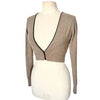 BOLÉRO TAUPE ULTRA-SOFT — TAILLE 36/38