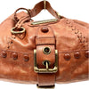 SAC HOBO VINTAGE EN CUIR TRAVAILLÉ - ISABELLA FIORE ( MODÈLE RARE )