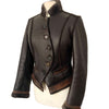 Veste en similicuir et fausse fourrure – Taille 40