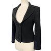 Veste Blazer Vintage 90s/Y2K - Coupe Cintrée & Col Plongeant - Made in Italy - Taille 40 (L)