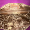 SAC À MAIN VINTAGE EN CUIR GRAINÉ FUSHIA – GABOR