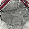 SAC À MAIN VINTAGE EN CUIR BORDEAUX - NANNINI