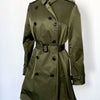 Manteau trench mi-long kaki – Taille XL/42