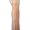 Robe de Cérémonie Longue en Dentelle Rose Pâle — 38/40 (M/L) — Style Romantique / Y2K