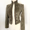 Veste officier en velours kaki ( SOLD OUT )