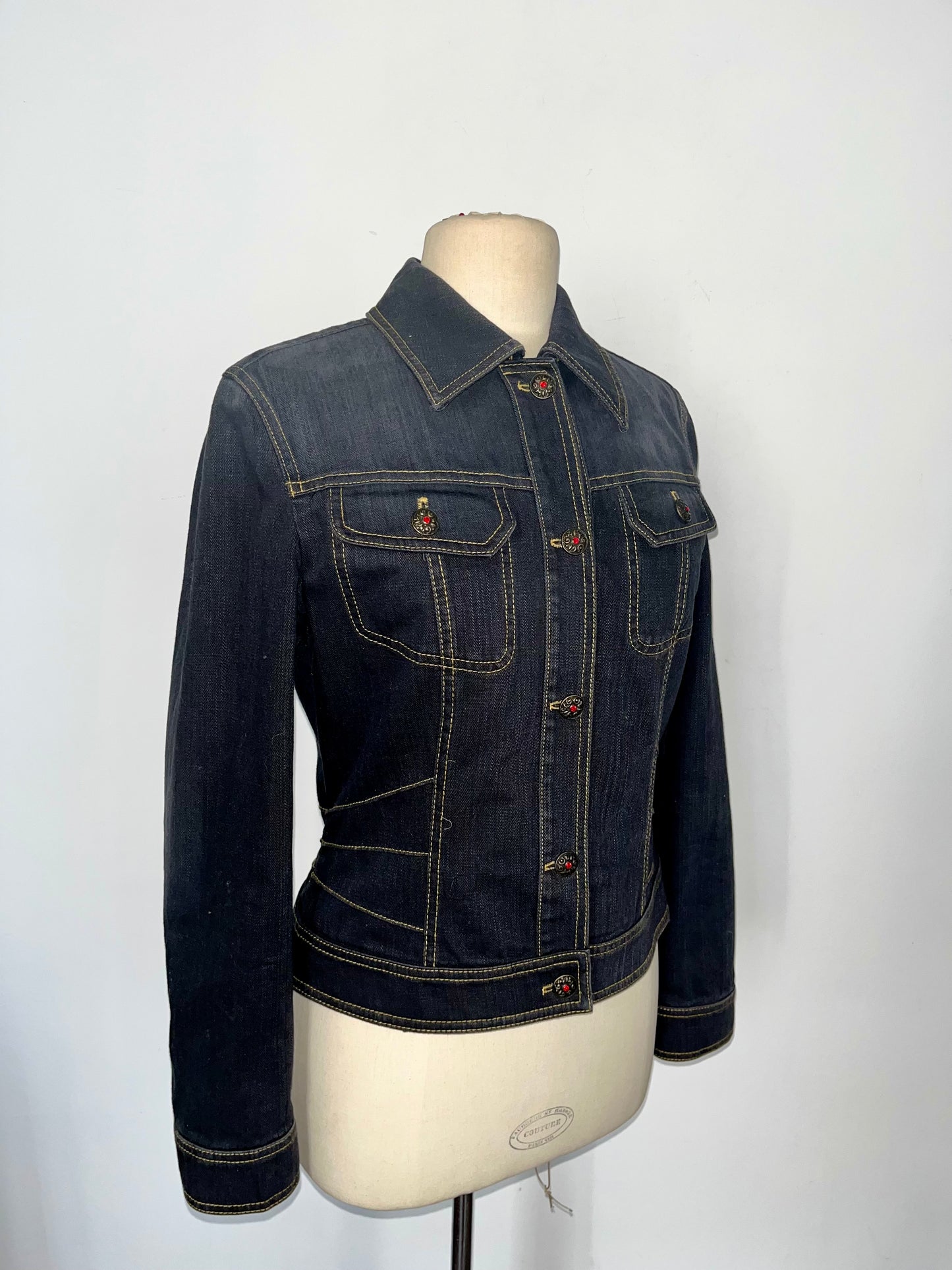 Veste jean brut