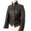 Veste en similicuir et fausse fourrure – Taille 40