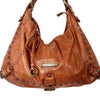 SAC HOBO VINTAGE EN CUIR TRAVAILLÉ - ISABELLA FIORE ( MODÈLE RARE )