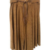 Jupe vintage asymétrique "Peau de Pêche" – Made in Italy – Taille 40