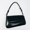 Sac à Main Baguette en Cuir Lisse Noir Alexander ( SOLD OUT )