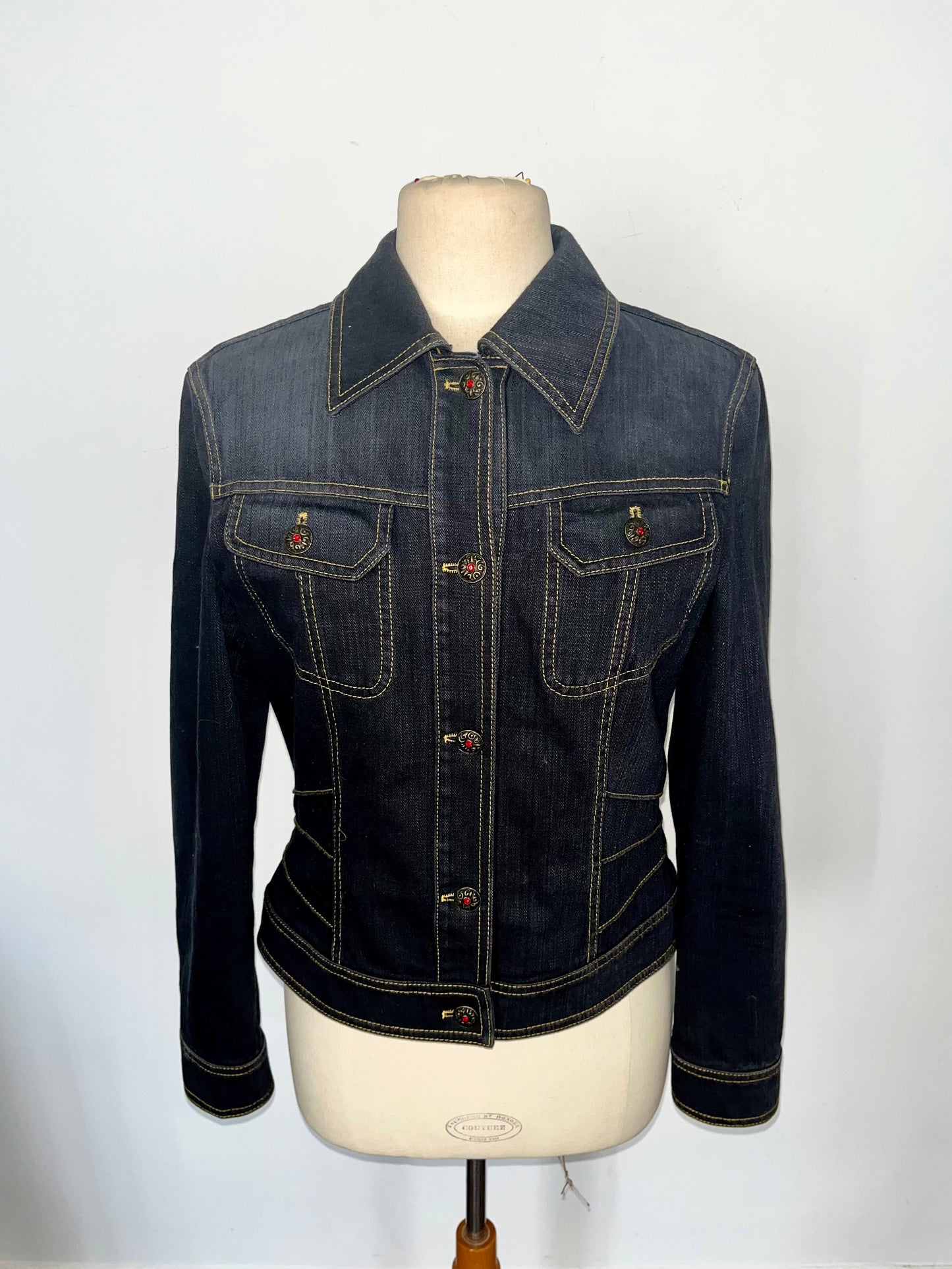 Veste jean brut