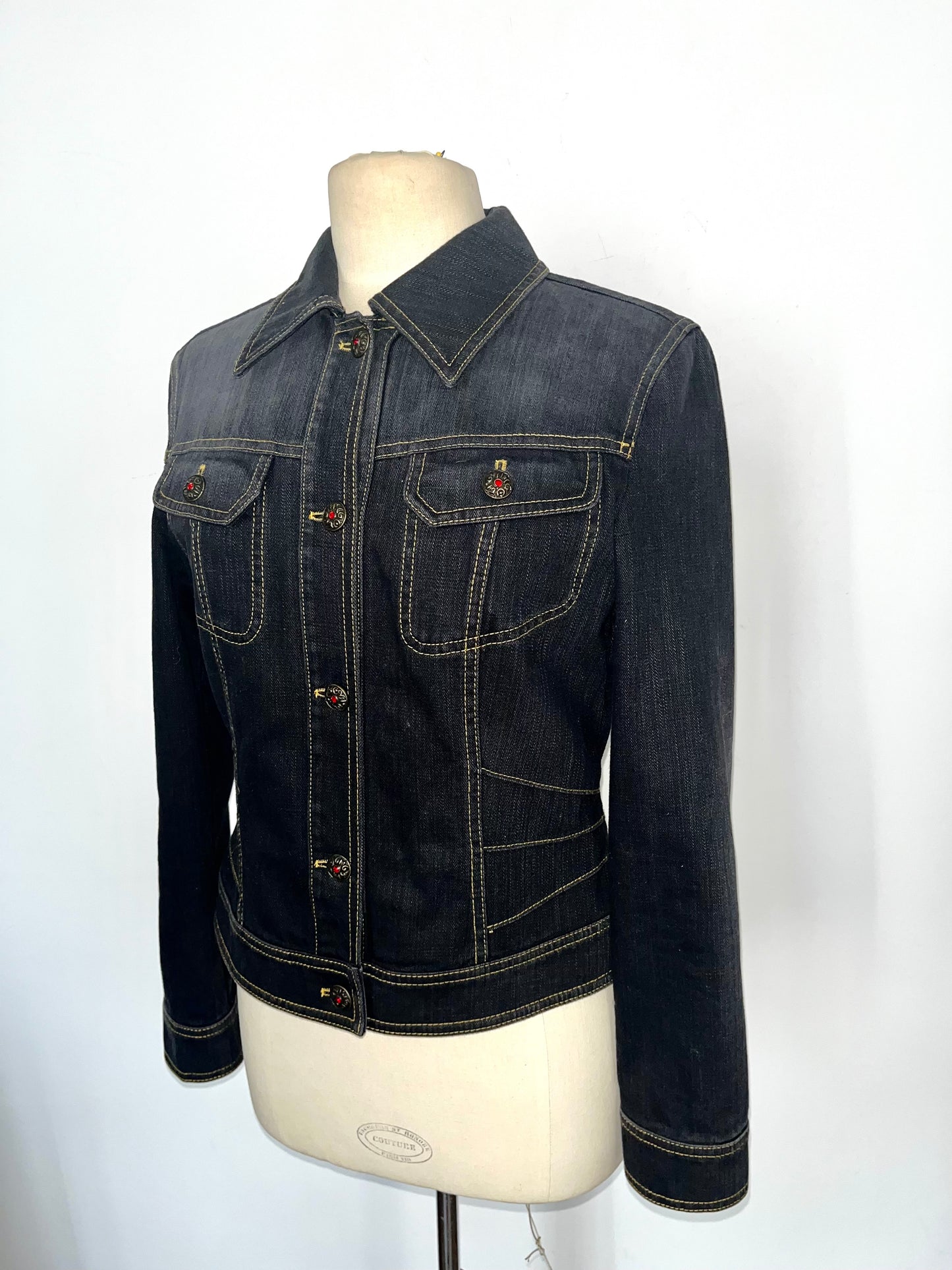 Veste jean brut