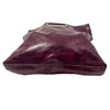 Sac Convertible & Pochette Rabattable Similicuir Prune Style Y2K — T. Medium