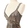 Robe de soirée vintage perlée & sequins – Éclat Rétro – Taille 42