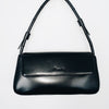 Sac à Main Baguette en Cuir Lisse Noir Alexander ( SOLD OUT )