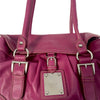 SAC À MAIN VINTAGE EN CUIR GRAINÉ FUSHIA – GABOR