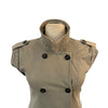 Robe style Trench sans manches kaki - Taille 38/M