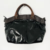 Sac à main en cuir vernis Francesco Biasa