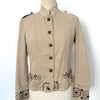 Veste vintage légère style officier – Taille 38
