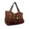 Sac à main vintage en cuir marron – Style boho chic