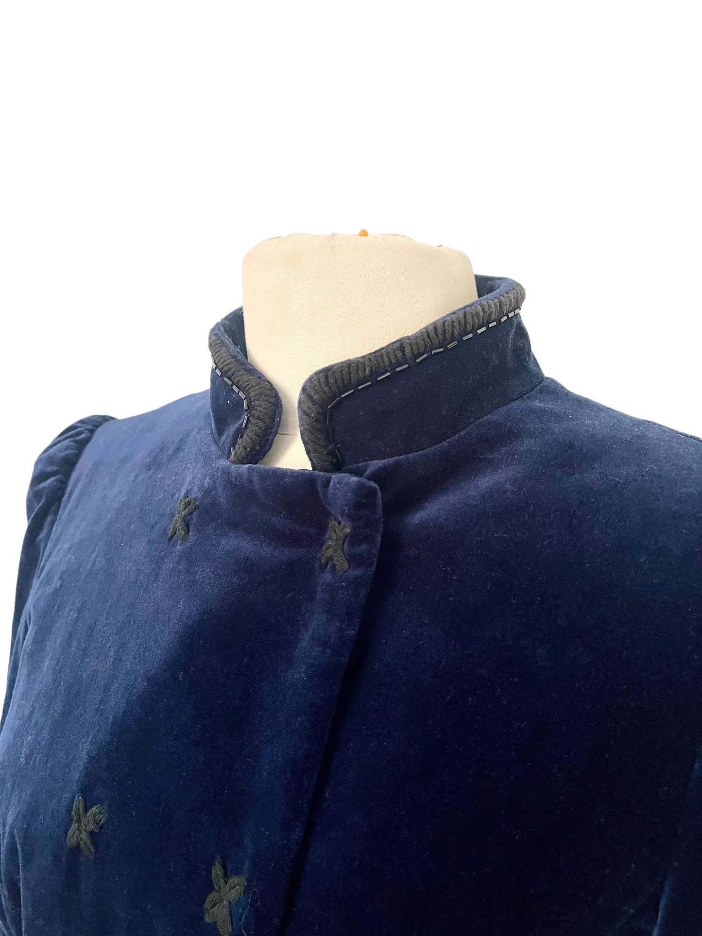 Veste courte Massimo Dutti en velours – Taille 40