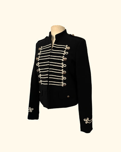 Veste officier bleu marine avec passementerie dorée ( SOLD OUT )