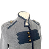 Veste officier cintrée bleu/gris – Taille 40