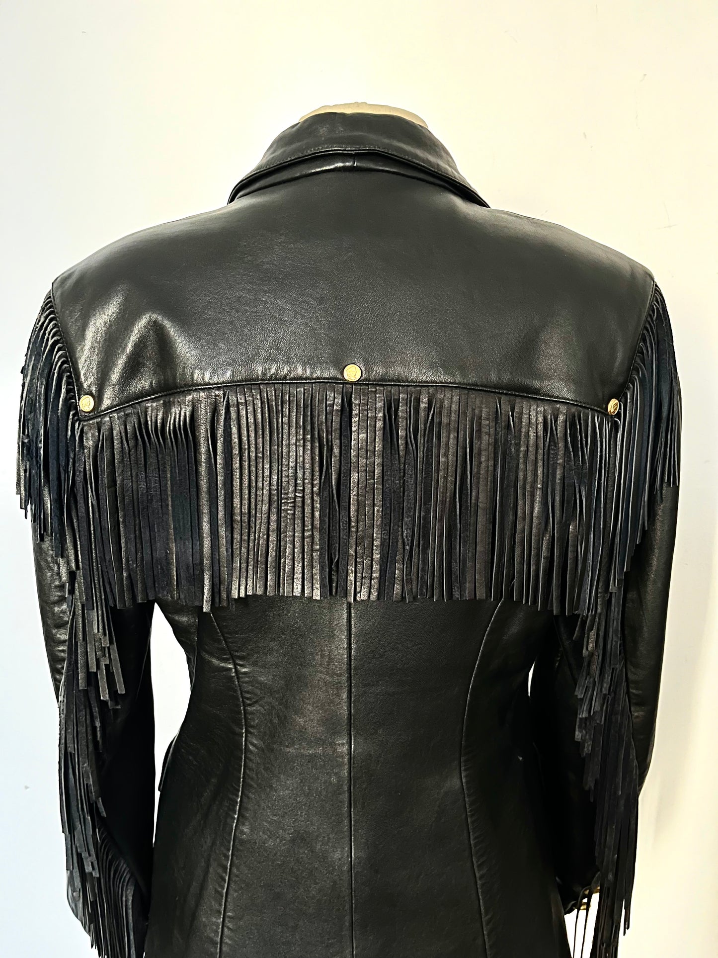 Veste franges vintage année 80s Rocco Barocco ( SOLD OUT )