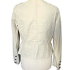 Veste Légère Vintage Style Officier Beige Écru — Taille 40/42