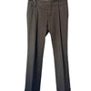 Pantalon De Costume Vintage Taille Basse Coupe Droite  (Made In Italy) Taille 40/42