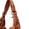 SAC HOBO VINTAGE EN CUIR TRAVAILLÉ - ISABELLA FIORE ( MODÈLE RARE )