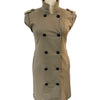Robe style Trench sans manches kaki - Taille 38/M