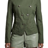 Short en Cuir D’agneau Vert Sauge — Marc BY Marc Jacobs — Taille 38