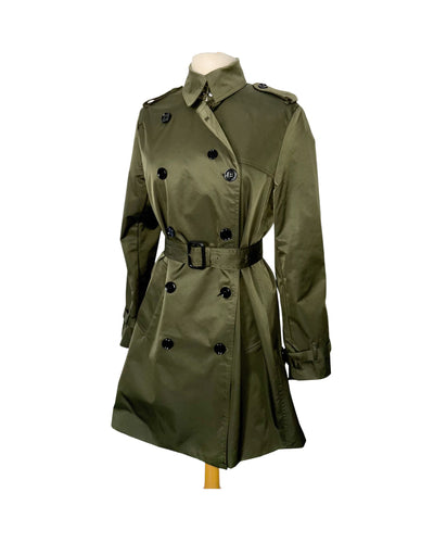 Manteau trench mi-long kaki – Taille XL/42