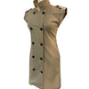 Robe style Trench sans manches kaki - Taille 38/M